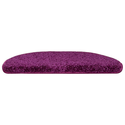 Trappmattor 20 st 65x21x4 cm violett halvrunda stora