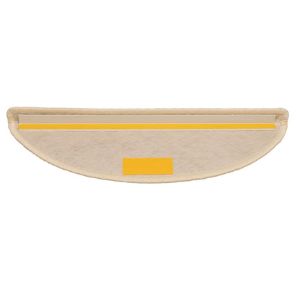 Trappmattor självhäftande sisal-look 30 st 56x17x3 cm berber