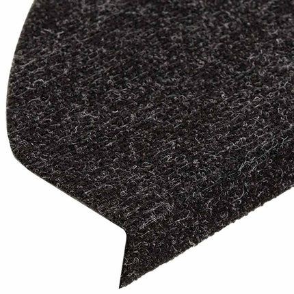 Trappmattor självhäftande 20 st antracit 65x22,5x3,5 cm