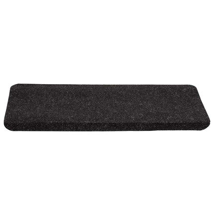 Trappmattor självhäftande 30 st antracit 65x24,5x3,5 cm
