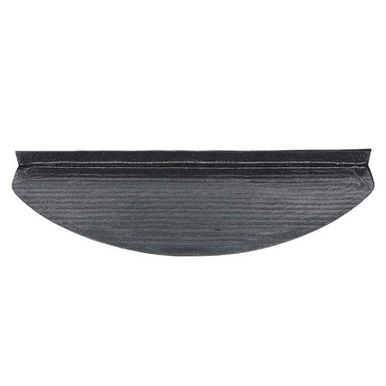 Trappmattor självhäftande 20 st svart 65x22,5x3,5 cm