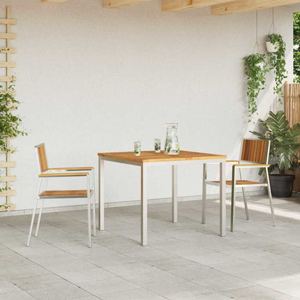 Utomhusmatbord 3 st 90 x 90 x 75 cm