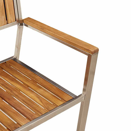 Trädgårdsmöbelset 3 pcs Brun