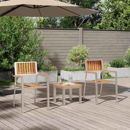 Trädgårdsmöbelset 3 pcs Brun
