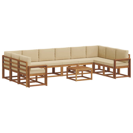 Utomhussoffset 11 st Naturlig och Beige