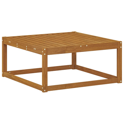 Utomhussoffset 7 pcs Naturfärg Massivt Akaciaträ