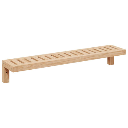 Vägghängande ställ Väggmonterad Naturfärg 62 x 10 x 12,5 cm