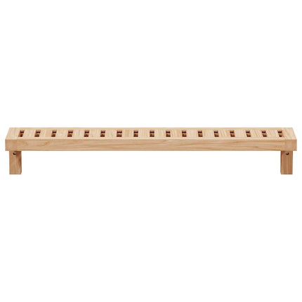 Vägghängande ställ Väggmonterad Naturfärg 62 x 10 x 12,5 cm