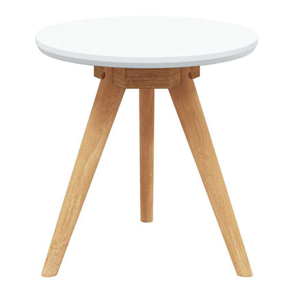 Kaffeebord 3 st Brun 50 x 50 x 46 cm Massivt Valnötsträ