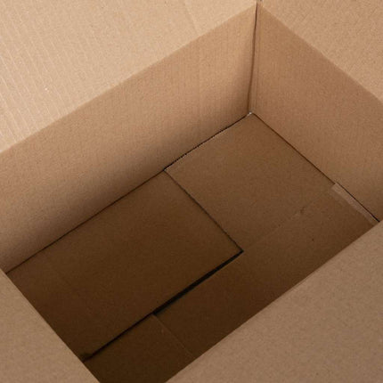 Vikbar låda 50 pcs Naturfärg 30 x 21,5 x 14 cm Kartong