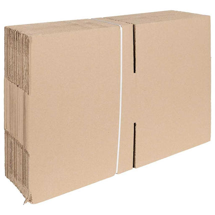 Vikbar låda 50 pcs Naturfärg 30 x 30 x 15 cm Kartong