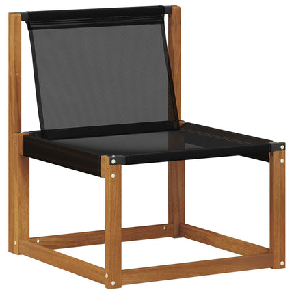 Utomhussoffset med kudde 7 pcs Naturlig och Ljus Grå