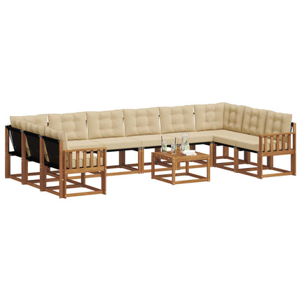 Utomhussoffset 11 st Naturlig och Beige