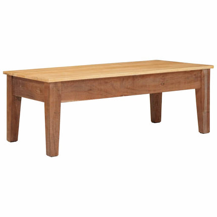 Kaffeebord med låda Brun 110 x 55 x 40 cm Massivt mangoträ