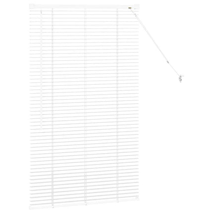 Persienner Vit 130 x 80 cm Aluminium