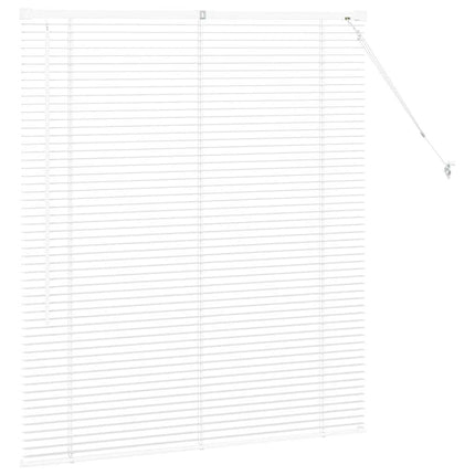Persienner Vit 130 x 115 cm Aluminium