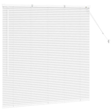 Persienner Vit 130 x 135 cm Aluminium
