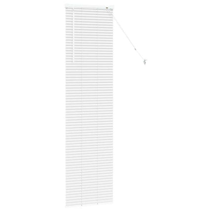 Persienner Vit 175 x 40 cm Aluminium