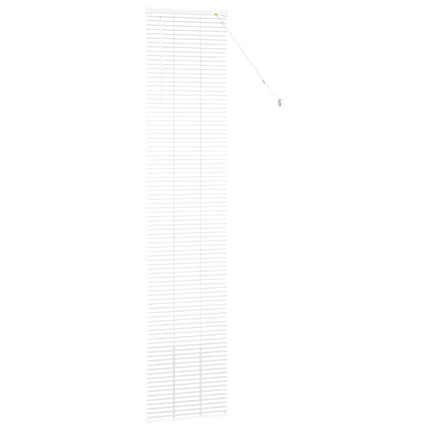 Persienner Vit 220 x 45 cm Aluminium