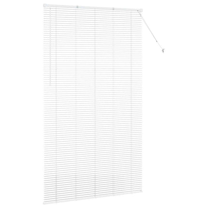 Persienner Vit 220 x 130 cm Aluminium