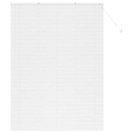 Persienner Vit 220 x 155 cm Aluminium