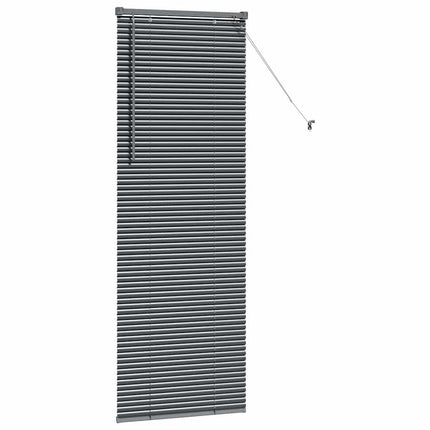 Persienner Mörkgrå 175 x 60 cm Aluminium