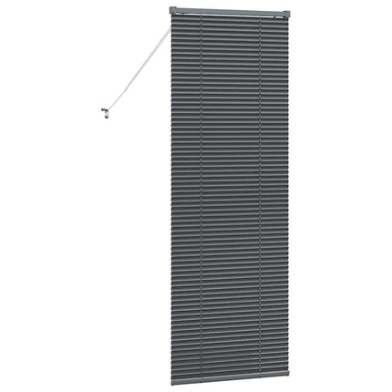 Persienner Mörkgrå 175 x 60 cm Aluminium