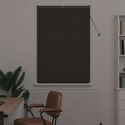 Persienner Mörkgrå 175 x 85 cm Aluminium