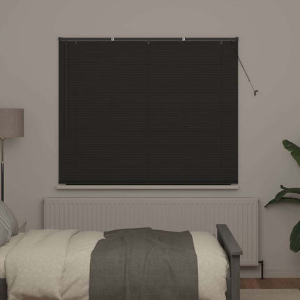 Persienner Mörkgrå 175 x 160 cm Aluminium