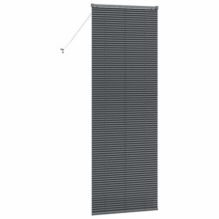 Persienner Mörkgrå 220 x 70 cm Aluminium