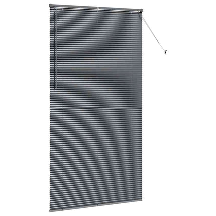 Persienner Mörkgrå 220 x 120 cm Aluminium