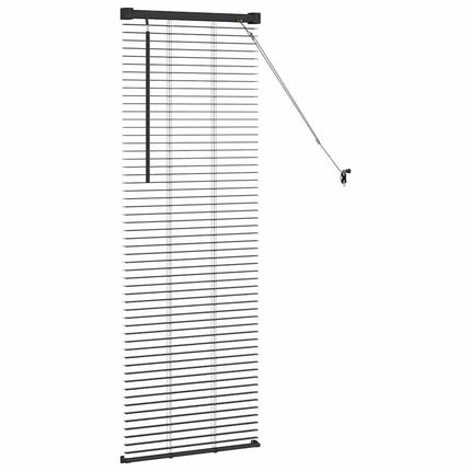 Persienner Svart 130 x 50 cm Aluminium