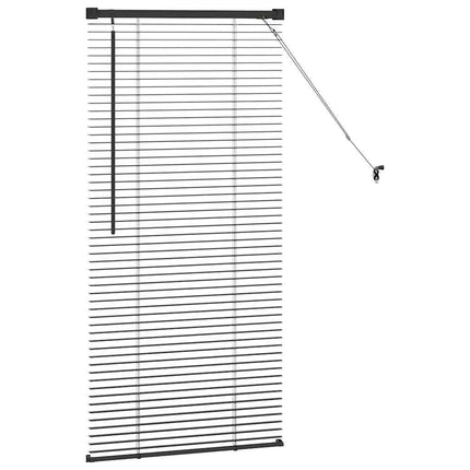 Persienner Svart 60 x 2,5 x 130 cm Aluminium