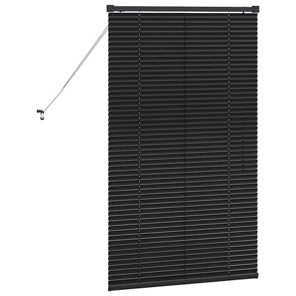 Persienner Svart 130 x 70 cm Aluminium