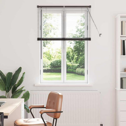 Persienner Svart 130 x 95 cm Aluminium