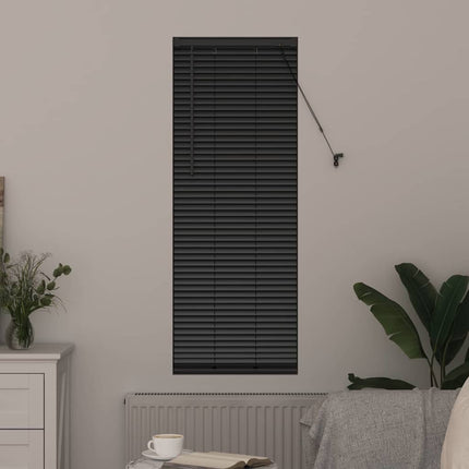 Persienner Svart 175 x 45 cm Aluminium