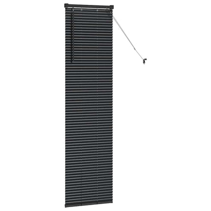 Persienner Svart 175 x 50 cm Aluminium
