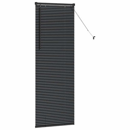Persienner Svart 175 x 55 cm Aluminium