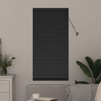 Persienner Svart 175 x 65 cm Aluminium