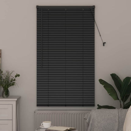 Persienner Svart 175 x 70 cm Aluminium