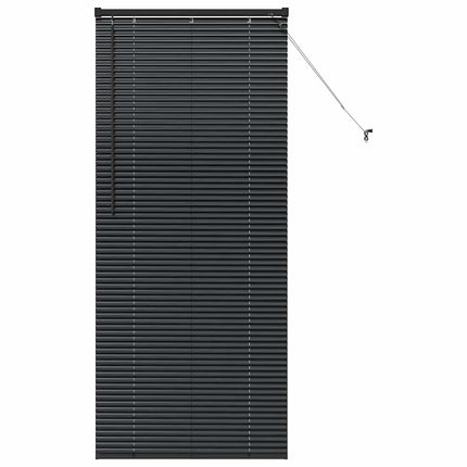 Persienner Svart 175 x 70 cm Aluminium