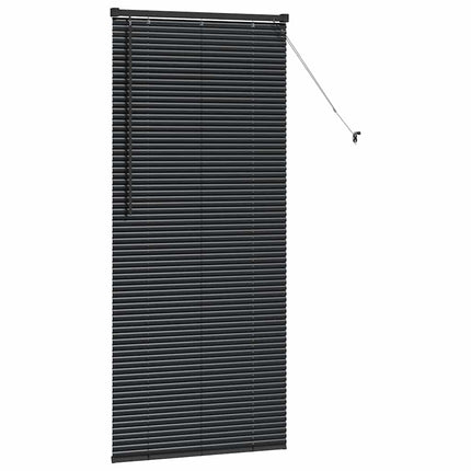 Persienner Svart 175 x 75 cm Aluminium