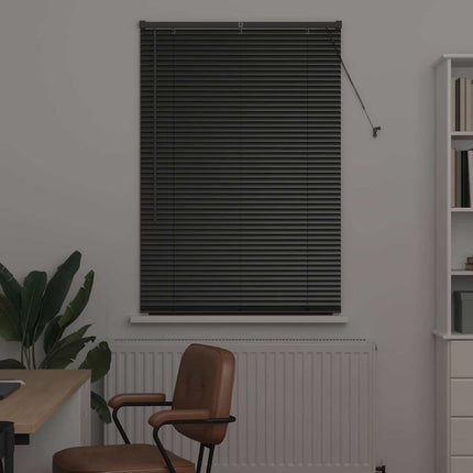 Persienner Svart 175 x 85 cm Aluminium