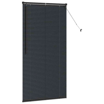 Persienner Svart 175 x 85 cm Aluminium