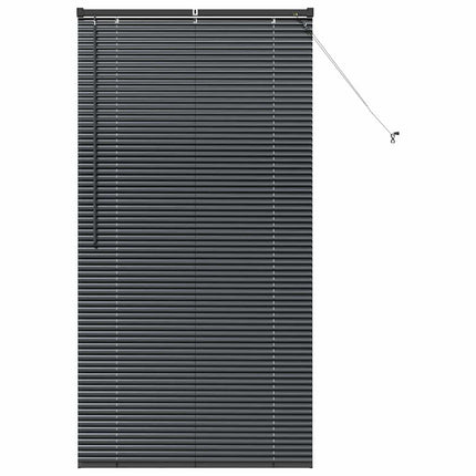 Persienner Svart 175 x 90 cm Aluminium