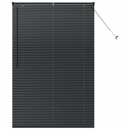 Persienner Svart 175 x 110 cm Aluminium