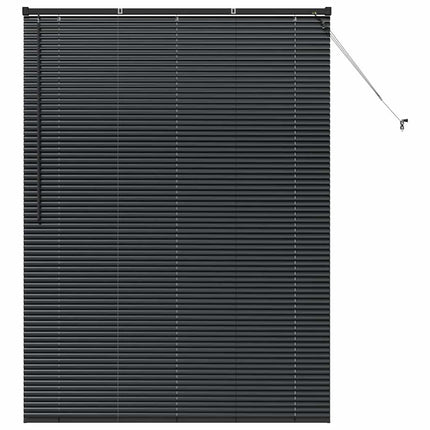 Persienner Svart 175 x 130 cm Aluminium