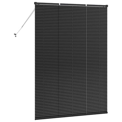 Persienner Svart 175 x 135 cm Aluminium