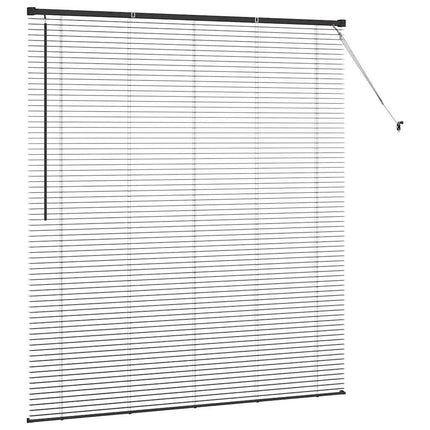 Persienner Svart 175 x 155 cm Aluminium