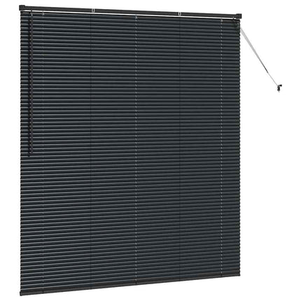 Persienner Svart 175 x 160 cm Aluminium